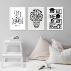 Kit 3 Quadros Decorativos Cantinho Da Bicicleta 24x18cm - Com