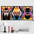 Kit 3 Quadros Decorativos Folclore Folia de reis 33x24cm Mold