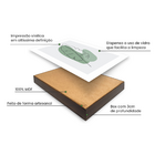 Kit 3 Quadros Decorativos Folhagem Abstrata 40x60cm