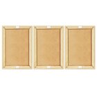 Kit 3 Quadros Decorativos Frases Folhas Moderno Sala