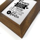 Kit 3 Quadros Decorativos Frases Motivação Fé Preto E Branco