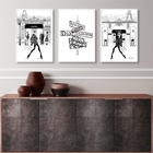 Kit 3 Quadros Decorativos Mulheres Moda Fashion- Placas 33x24