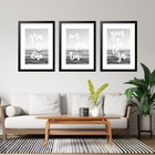 Kit 3 Quadros Grandes Gentileza Empatia Gratidão 60x48cm Mold