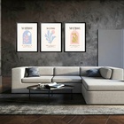 Kit 3 Quadros Grandes Matisse Berggruen & Cie Collection 60x4