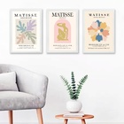 Kit 3 Quadros Posters Matisse Candy Colors 45x34cm - Com Vidr