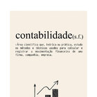 Kit 3 Quadros Profissões Contabilidade Moldura Preta Sem Vidr