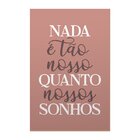 Kit 3 Quadros Sem Moldura Frases Amor Gratidão Quarto