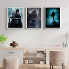 Kit 3 Quadros Sr. Tranca Rua Das Almas 33x24cm - Com Vidro Mo