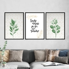 Kit 3 Quadros Tudo Já Foi Um Sonho 33x24cm Moldura:madeira Br