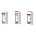 Kit 3 Refil Hidrofiltros 25 Micra 9.3/4 (pp) Liso Filter Flux