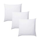 Kit 3 Refis Enchimento Para Almofada Em Fibra Siliconada 45x4