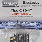 Kit 3 Resistência Elétrica Corona Ii 4t 5.400w/220v