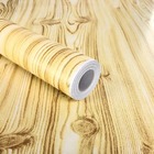 Kit 3 Rolos Papel De Parede Adesivo Lavavel Hd Madeira Pinus