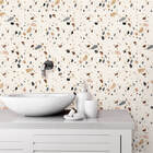 Kit 3 Rolos Papel De Parede Geométrico Granilite Bareine