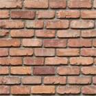 Kit 3 Rolos Papel De Parede Tijolinho Marrom E Vermelho