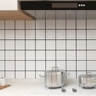 Kit 3 Rolos Papel Parede Adesivo Azulejo Metro Branco 15m