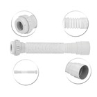 Kit 3 Sifão Sanfonado/extensivo Universal Abs Branco