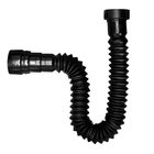 Kit 3 Sifão Sanfonado/extensivo Universal Abs Preto Flexível