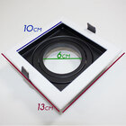 Kit 3 Spot Recuado Embutir Conecta Bella Iluminação Gu10 Ar70