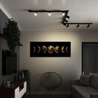 Kit 3 Spots para Trilho com 2 Conectores LED Luz Amarela Bivolt 9W Inspire