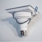 kit 3 spots recuado orientável embutir gesso madeira modular