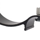 Kit 3 Suporte Para Varão Suíço Perfil Invertido Preto