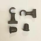 Kit 3 Suportes 19mm Imbuia Para Varão De Cortina