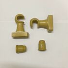 Kit 3 Suportes 19mm Marfim Para Varão De Cortina