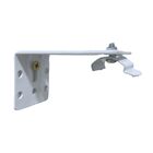 Kit 3 Suportes Em L Para Trilho Suíço Simples Com Presilha Br