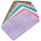 Kit 3 Tapetes Banheiro Super Soft Margarida 60cm X 40cm Blanc