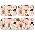 Kit 3 Tapetes De Natal Para Cozinha Classico Natal Único