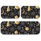 Kit 3 Tapetes De Natal Para Cozinha Espirito Natalino Escandi