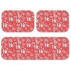 Kit 3 Tapetes De Natal Para Cozinha Ho, Ho, Ho Único