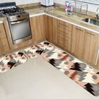 Kit 3 Tapetes De Natal Para Cozinha Natal Moderno Único