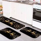 Kit 3 Tapetes De Natal Para Cozinha Natal Premium Único