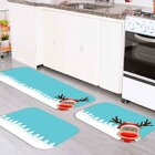 Kit 3 Tapetes De Natal Para Cozinha Rena Natalina Único