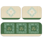 Kit 3 Tapetes De Natal Para Cozinha Símbolos Natalinos Único