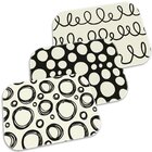 Kit 3 Tapetes Decorativos Circulos Único