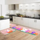 Kit 3 Tapetes Decorativos Coelhinho Fofinho Com Listras Único