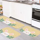 Kit 3 Tapetes Decorativos Coelho Fofinho Único