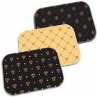 Kit 3 Tapetes Decorativos Diamantes Único