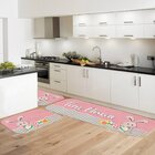 Kit 3 Tapetes Decorativos Feliz Páscoa Com Chevron Único