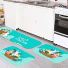 Kit 3 Tapetes Decorativos Feliz Páscoa Premium Único