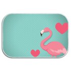 Kit 3 Tapetes Decorativos Flamingos Love Único