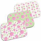 Kit 3 Tapetes Decorativos Flores Do Campo Único