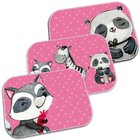 Kit 3 Tapetes Decorativos Guaxinins Único