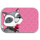 Kit 3 Tapetes Decorativos Guaxinins Único