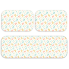 Kit 3 Tapetes Decorativos Ovinhos Coloridinhos Único