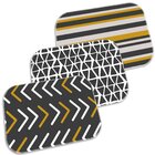 Kit 3 Tapetes Decorativos Traços Étnicos Único