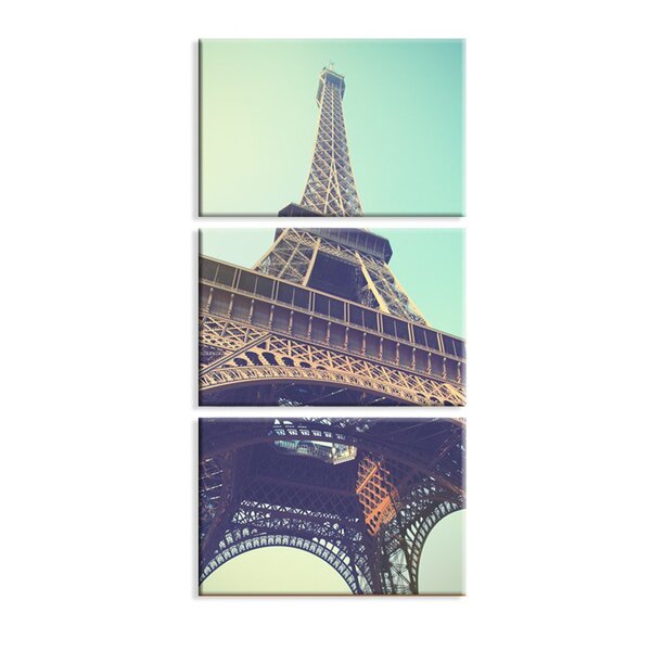 Kit 3 Telas Decorativas Paris Tumblr